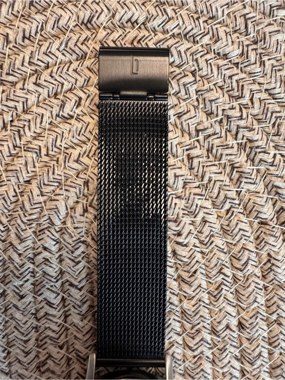 Lilienthal Berlin Huxley - Black Mesh Strap Men's Watch